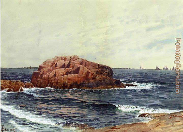 Rocks near the Coast painting - Alfred Thompson Bricher Rocks near the Coast art painting